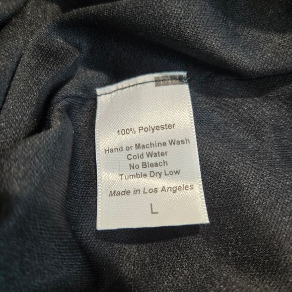 Lucy in the Sky Sheer Sleeve Black Bodycon Dress Made in LA Size L Club Sexy - Picture 7 of 11